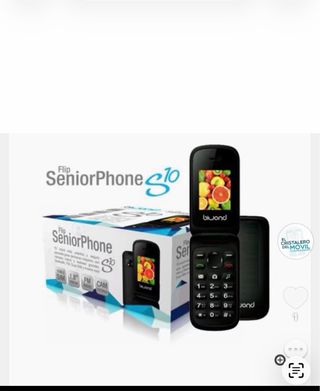 Teléfono Bluond SeniorPhone S10 Negro