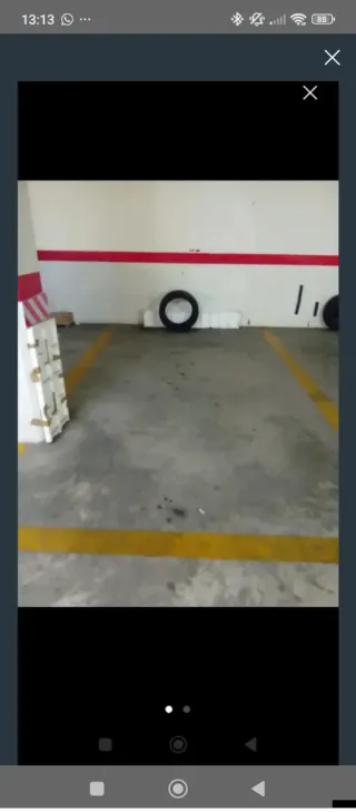 Alquilo plaza de garaje parte nueva de Sagunto