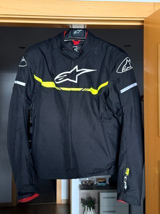 Chaqueta Moto Alpinestars T-SP S Waterproof Verde