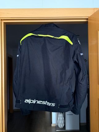 Chaqueta Moto Alpinestars T-SP S Waterproof Verde