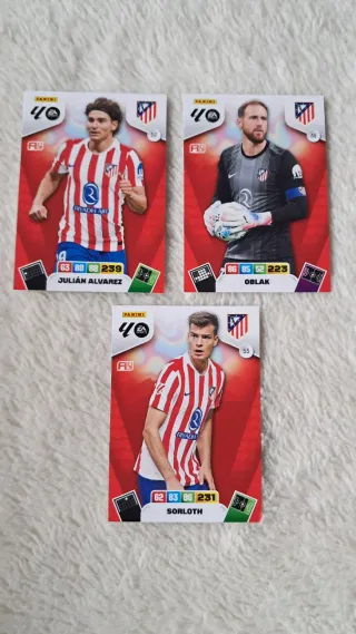 Cromos Panini Adrenalyn XL Atlético de Madrid