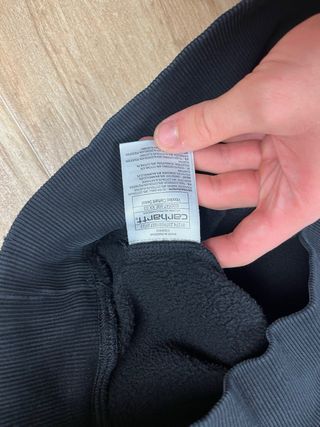 Casaco com capuz Carhartt preto