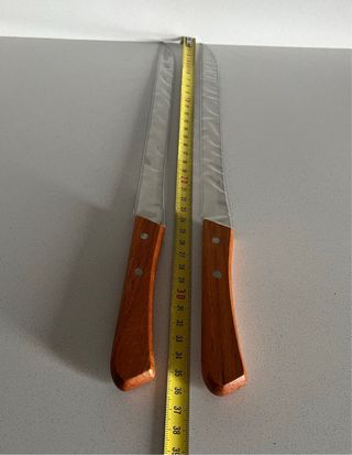 Set 2 Cuchillos Jamoneros Madera