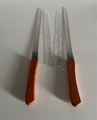 Set 2 Cuchillos Jamoneros Madera