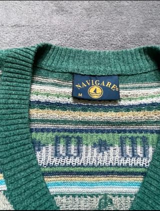 Maglione Navigare vintage stile Coogi taglia M
