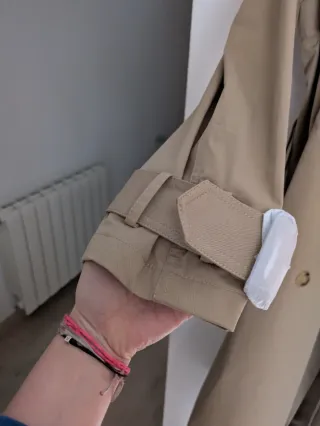 Trench Zara Beige Nuevo