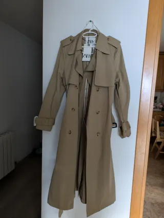 Trench Zara Beige Nuevo