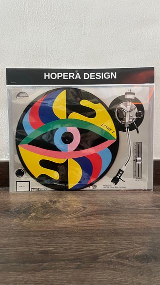 Slipmat per giradischi con design grafico