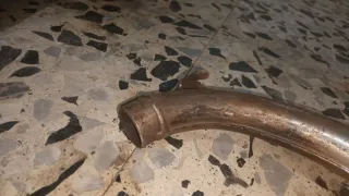 Tubo de escape Turbo Kit Racing para Derbi Rieju