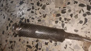Tubo de escape Turbo Kit Racing para Derbi Rieju