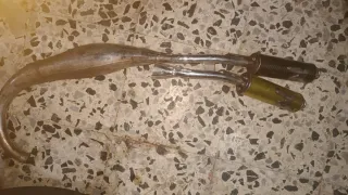 Tubo de escape Turbo Kit Racing para Derbi Rieju