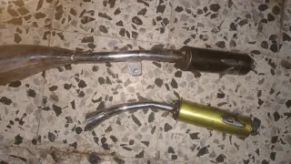 Tubo de escape Turbo Kit Racing para Derbi Rieju