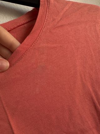 Camiseta Zara Coral Talla L