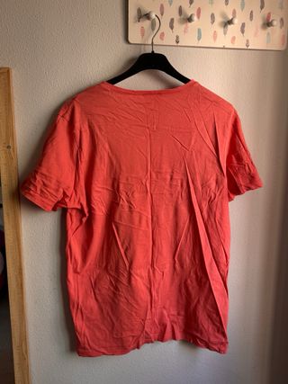 Camiseta Zara Coral Talla L