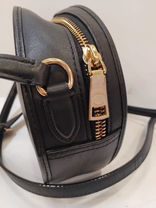Bolso Coach Negro Redondo