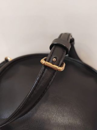 Bolso Coach Negro Redondo