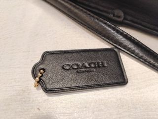 Bolso Coach Negro Redondo