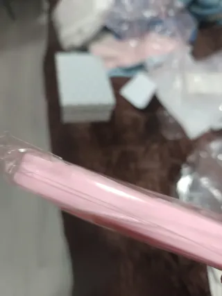 Guarda mascarillas rosa plástico (35)