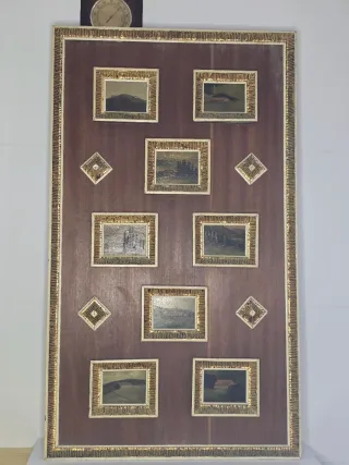 Cuadro antiguo madera