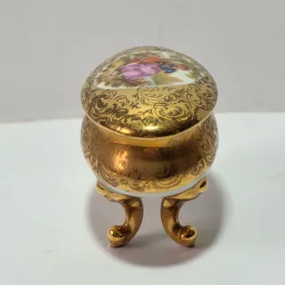 Piccola scatola in porcellana Limoges France