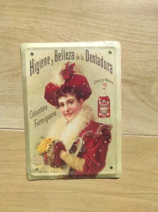 Conjunto Placas Decorativas Anuncios Antiguos