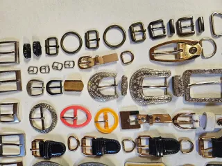 Lotto 60 Fibbie Vintage