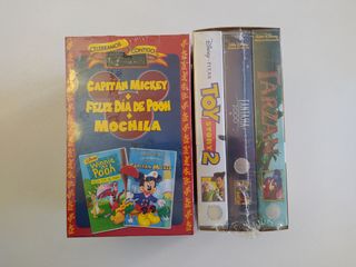 Películas Disney VHS Pack Oro Mickey Mouse Winnie