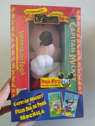 Películas Disney VHS Pack Oro Mickey Mouse Winnie