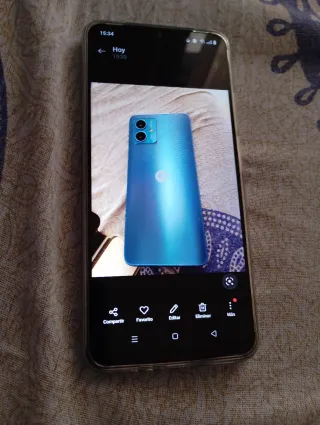 Móvil Motorola Azul 128GB