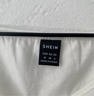 Camiseta Shein Talla M Estampado Animal Print