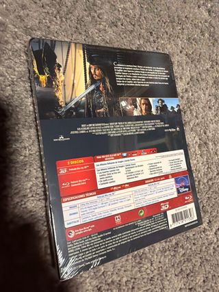 Colección Piratas del Caribe Blu-ray 4 Películas