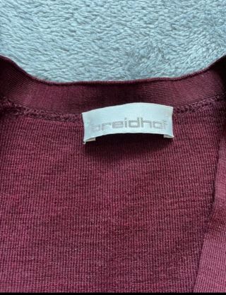 Cardigan Vintage Bordeaux taglia unica