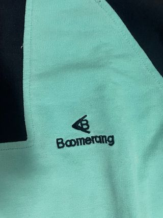 Sudadera Boomerang Y2K 90s Media Cremallera Turque