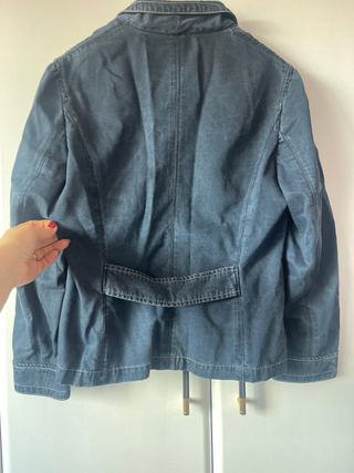Cazadora vaquera azul