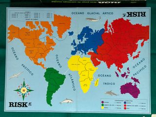 RISK Juegos BORRAS Ref 7887 1978 Primera edición