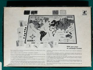 RISK Juegos BORRAS Ref 7887 1978 Primera edición
