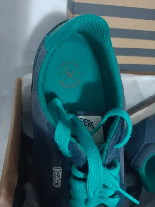 Zapatillas Scalpers Azul/Verde * A entrenar