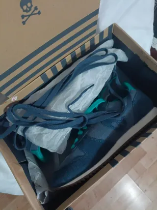 Zapatillas Scalpers Azul/Verde * A entrenar