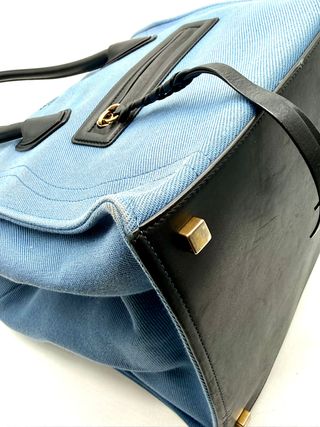 Borsa Celine Luggage Denim
