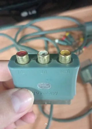 Cable AV Xbox 360 Gris