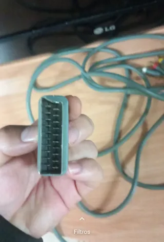 Cable AV Xbox 360 Gris