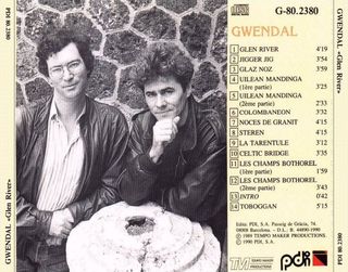 CD Gwendal Glen River 1990 Ed. Española