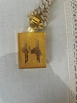 Cadena Hanzel la H Icebaby Oro y Verde