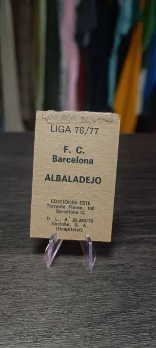 Lote Cromos Barça 76/77