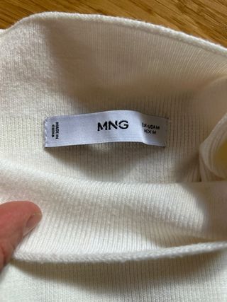 Jersey blanco con rayas