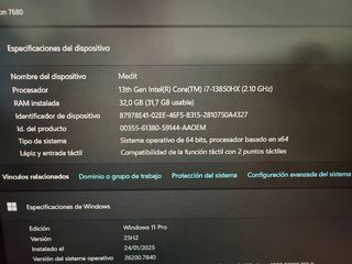 Dell Precision 7680 1Tb SSD 32 gb RTX 8Gb Vram