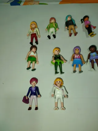 Lote Figuras Playmobil Chicas