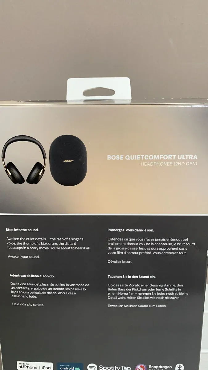 Bose QuietComfort Ultra Auriculares Bluetooth afbeelding 6
