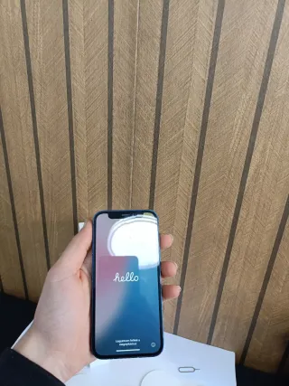 iPhone 12 mini azul marino+ Cargador iPhone.