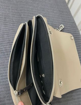 Bolso Parfois Beige Cadena